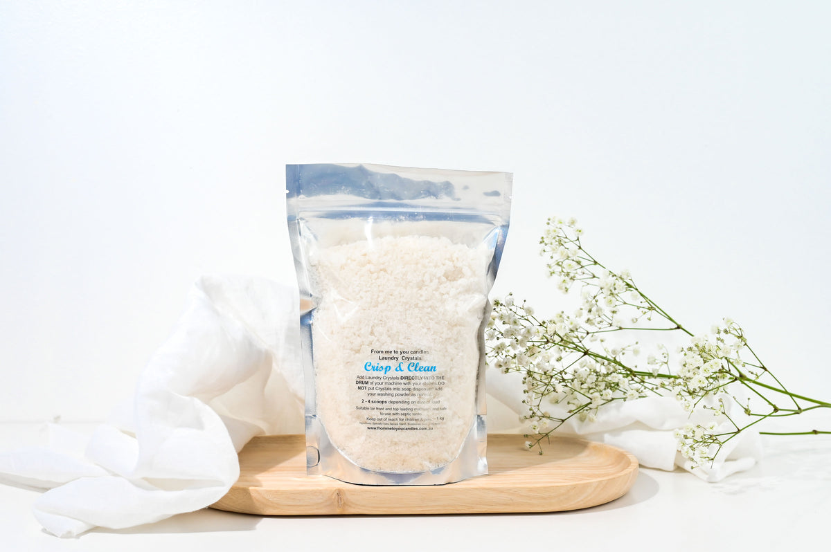Laundry Crystals Environmentally safe non toxic From me to you