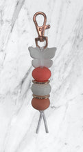 Load image into Gallery viewer, White Butterfly Keyrings