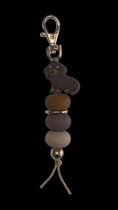 Doug & Dave Dachshund Keyring