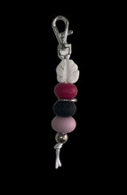 Load image into Gallery viewer, Monsteria White Keyring