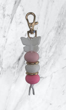 Load image into Gallery viewer, White Butterfly Keyrings